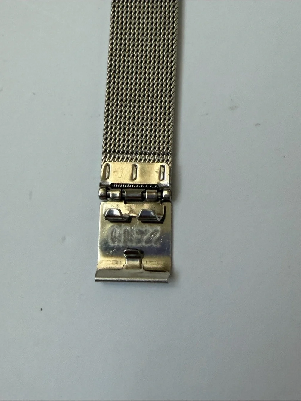 Guess Silver Stainless Steel Small Watchface Womens, New Battery, Works!